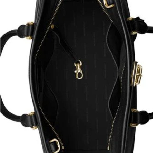 MICHAEL Michael Kors Black Hamilton Ex Lg Satchel - Picture 3 of 3